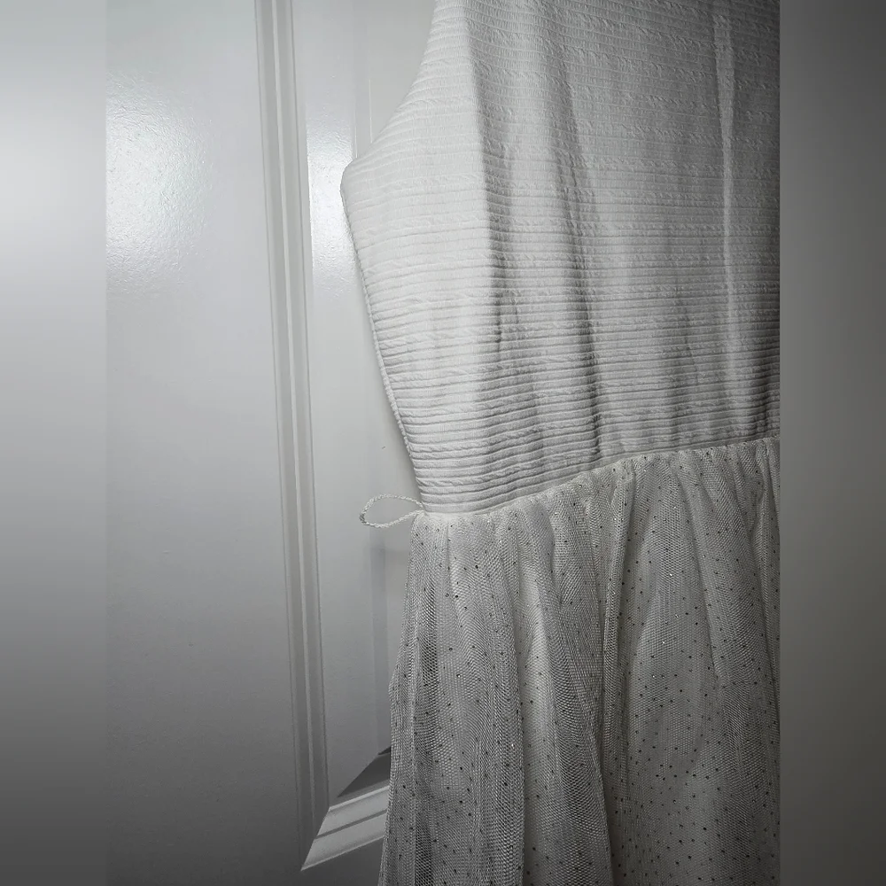 Knit Works Ivory Tulle Skirt‎ Party Dress Girls Size 14